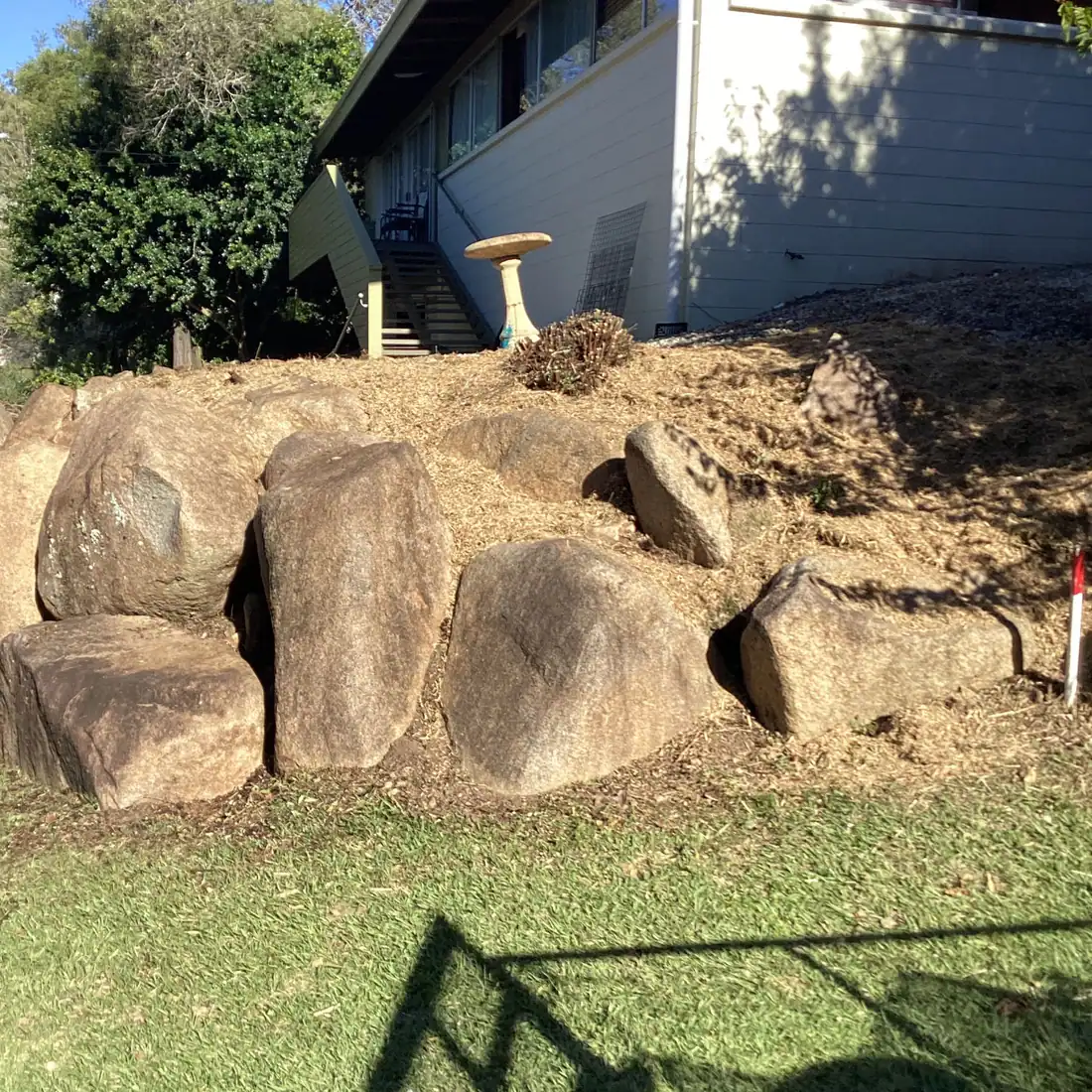 Removal & reshaping — after