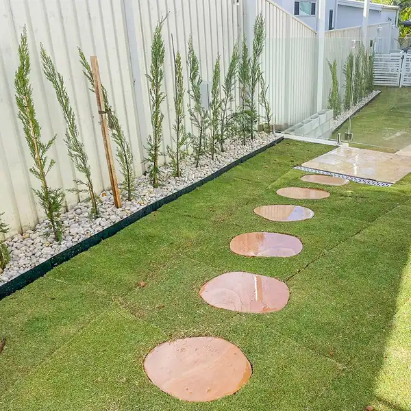 Completed garden clean up