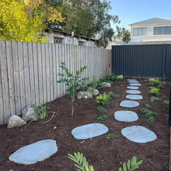 Completed garden clean up